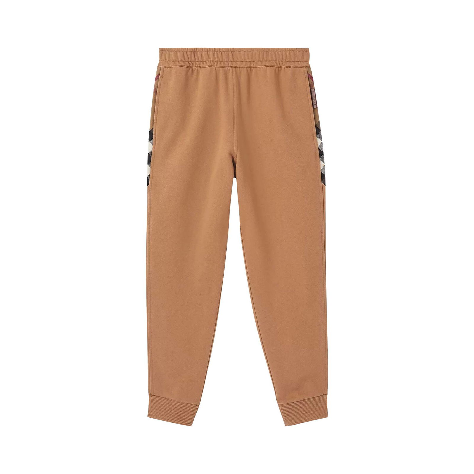 Check Panel Jogging Pants