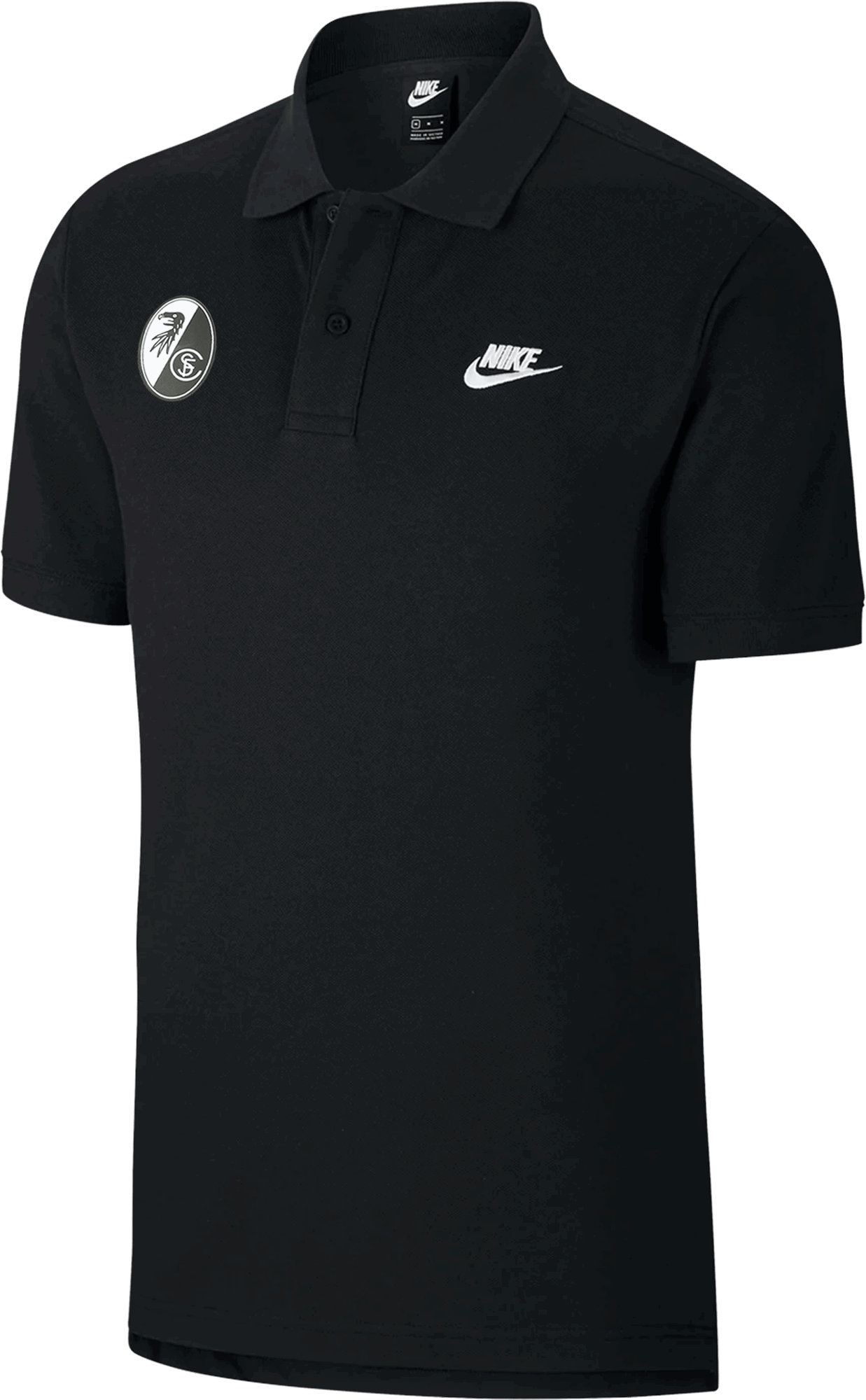 Polo tričko Nike SC Freiburg Polo Shirt Čierna | 5scfcj4456-nocode, 0