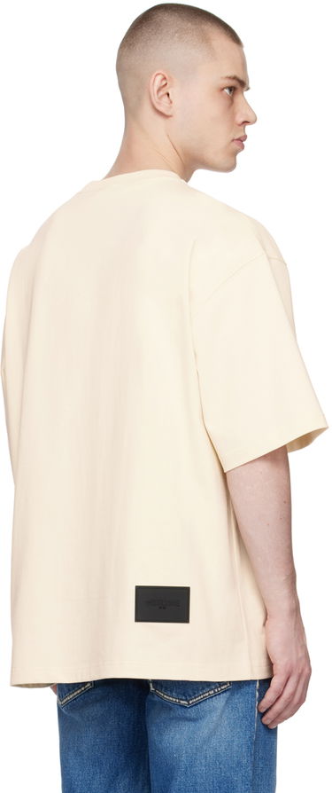 Tričko We11done Printed T-Shirt Béžová | WD-TT3-21-801-U-IV, 2