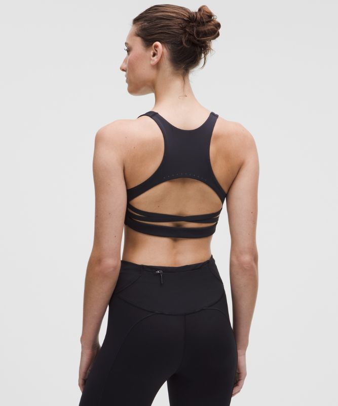 Podprsenka lululemon Nulux Strappy-Back Sports Bra, Medium Support, B/C Cup, Size L Čierna | prod20005467, 1