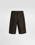 Dolce & Gabbana Linen Drawstring Shorts
