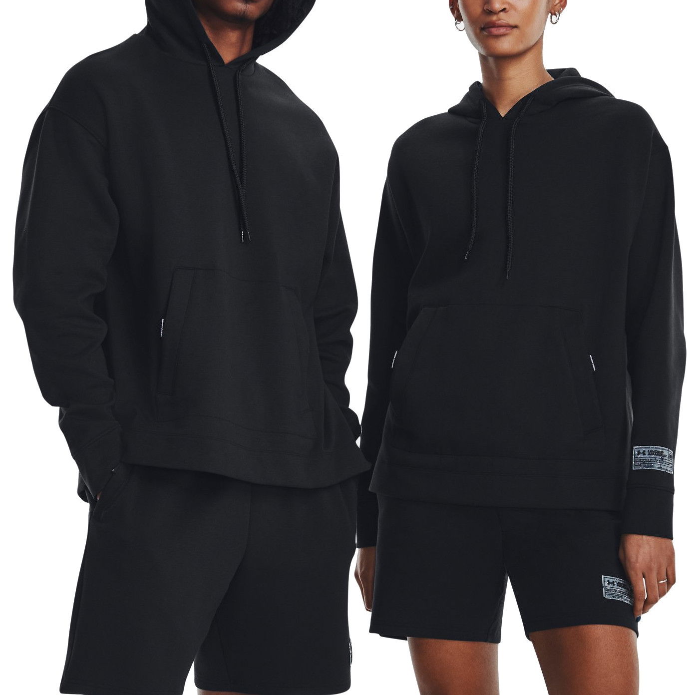 Mikina Under Armour Summit Knit Hoodie Čierna | 1377173-001, 0