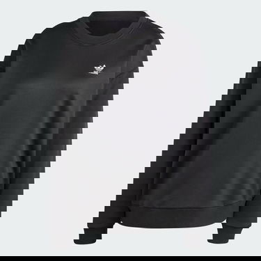 Sveter adidas Originals Trefoil Loose Crewneck Čierna | IU2410, 4