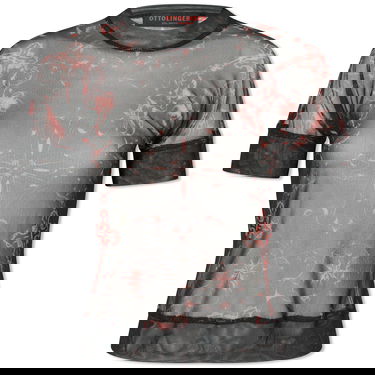 Tričko Ottolinger Ottolinger Mesh T-Shirt Čierna | 100119-SKRIBB, 0