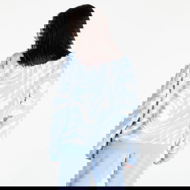 Mikina adidas Originals Aop Sweatshirt Modrá | IJ8189, 3