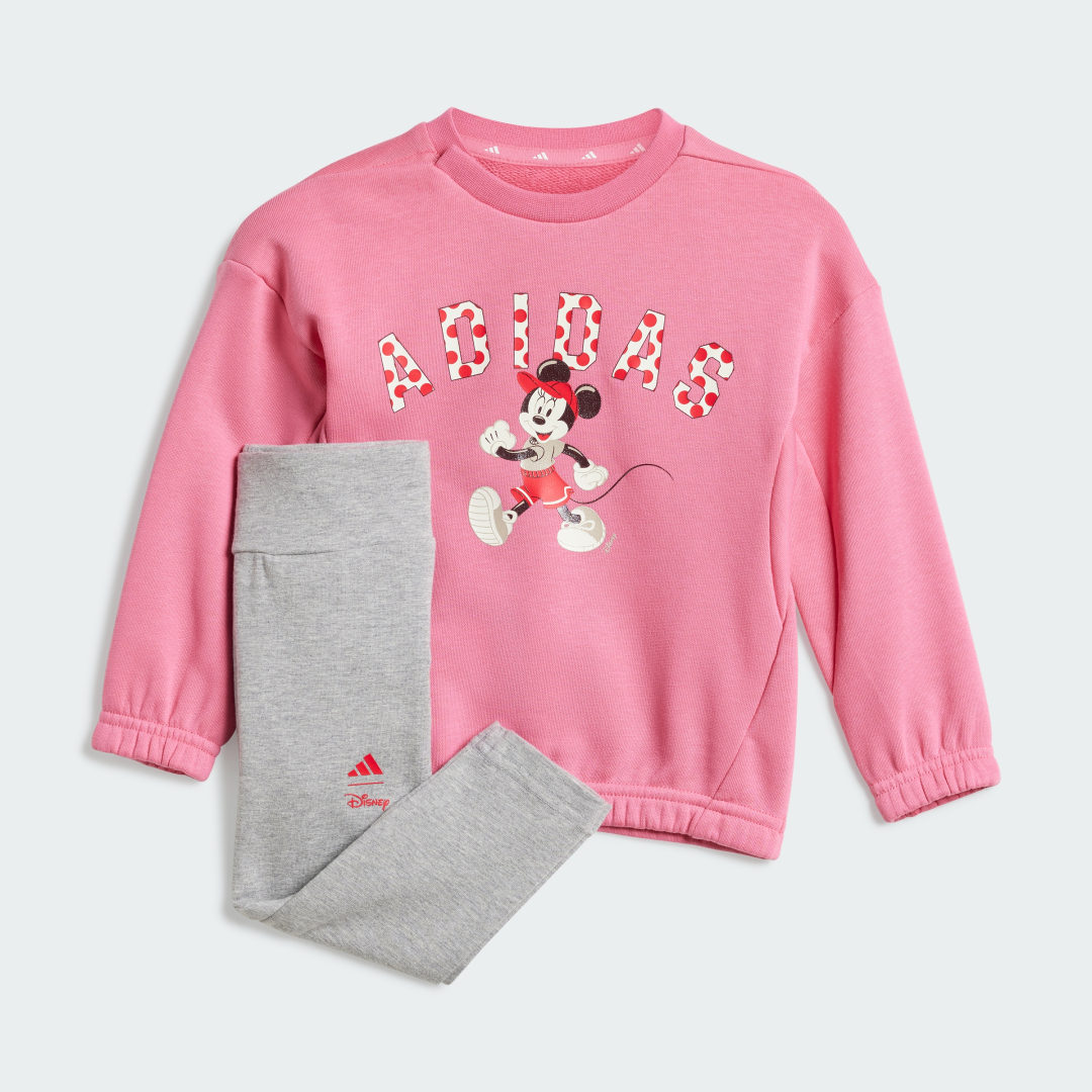 Súprava adidas Performance adidas x Disney Minnie Mouse Joggers Set Ružová | JF3627, 0