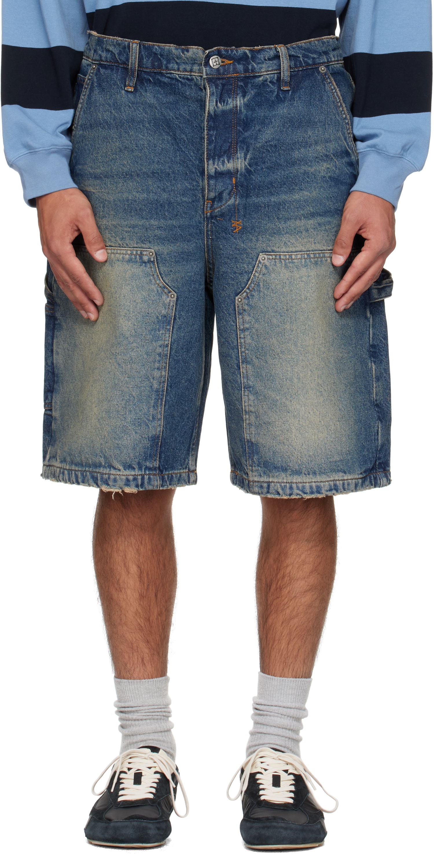 Šortky Ksubi Maxx Operator Rodeo Denim Shorts Modrá | MFA25WA015, 0