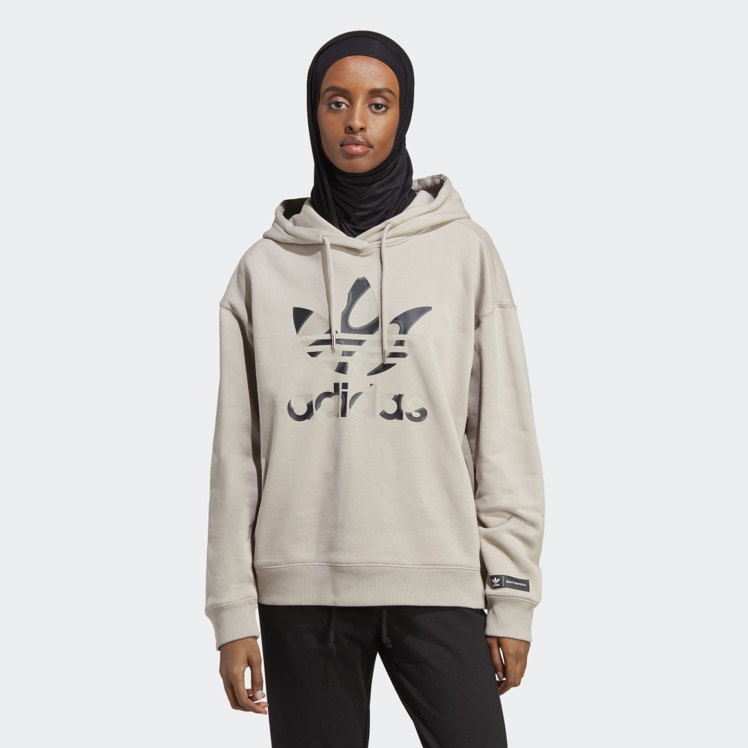 Mikina adidas Originals Marimekko x Logo Hoodie Béžová | IC6107, 0