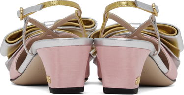 Tenisky a topánky Valentino Valentino Garavani Bowow Slingback Heels Ružová | 6W2S0LB6QLJ, 1