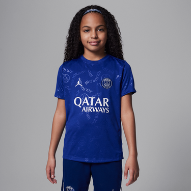 Tričko Jordan Paris Saint-Germain Pre-Match Dri-FIT Soccer T-Shirt Academy Pro Modrá | HJ3702-455, 0