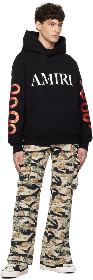 Mikina AMIRI 'Snake' Print Hoodie Biela | AMJYHD1099, 3