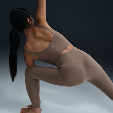 Legíny Nike Nike Zenvy 7/8 High-Waisted Leggings Hnedá | DQ6015-233, 2