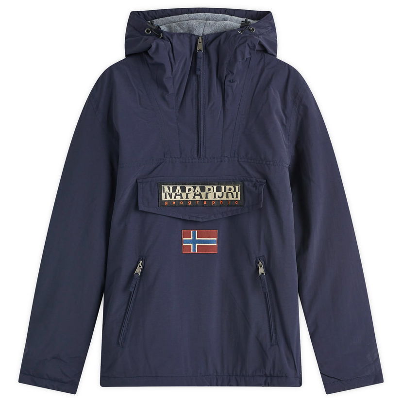 Vetrovka Napapijri Rainforest Pullover Jacket Blue Marine Modrá | NP0A4GMD1761