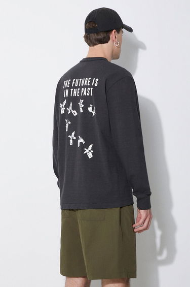 Tričko Human Made Graphic Longsleeve T-Shirt Čierna | HM27CS012, 0
