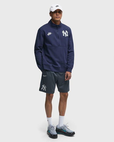 Šortky Nike Knit Shorts New York Yankees Šedá | 015E-11L5-NK-HVB, 2