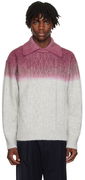 Gradient Cable Knit Sweater
