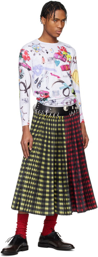 Sveter Chopova Lowena Chopova Lowena 'What's In My Bag' Fitted Jersey T-shirt Biela | 2305, 4