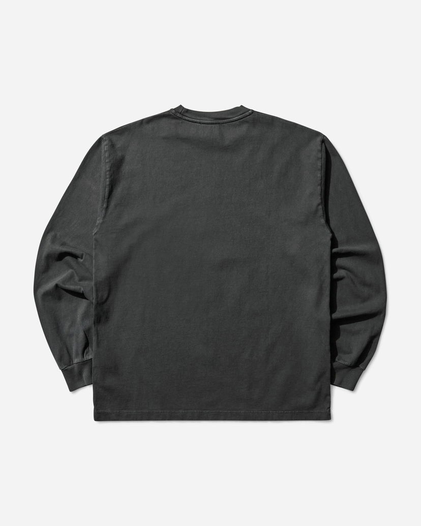 Tričko Aries Grunge Faded Longsleeve T-Shirt Čierna | AR6002604 Black