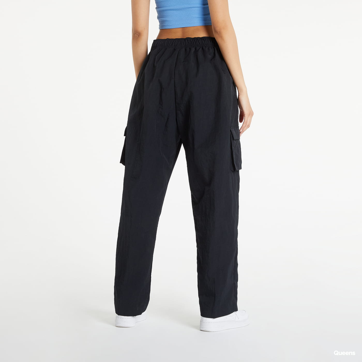 Tepláky Nike Sportswear Essential Woven Oversized Pants Čierna | DO7209-010, 1
