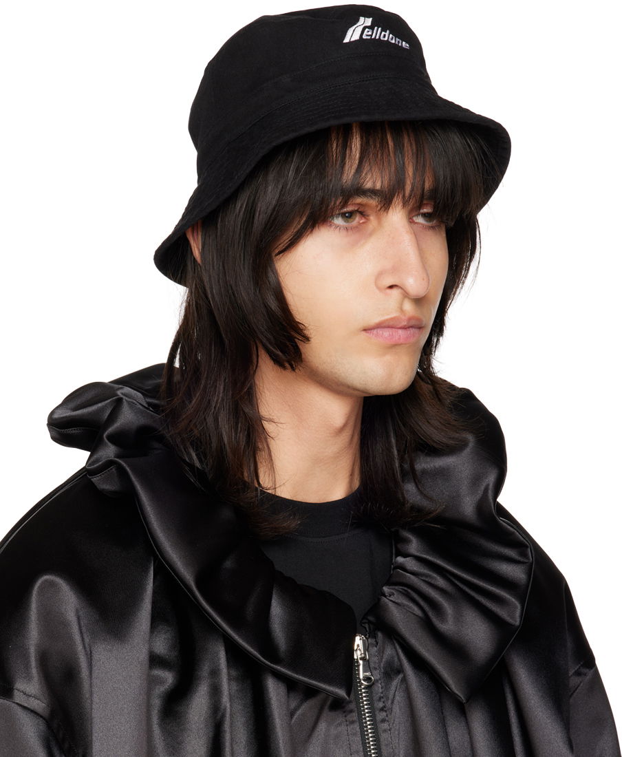 Klobúk We11done Embroidered Bucket Hat Čierna | WD-AH3-22-426-U-BK, 1