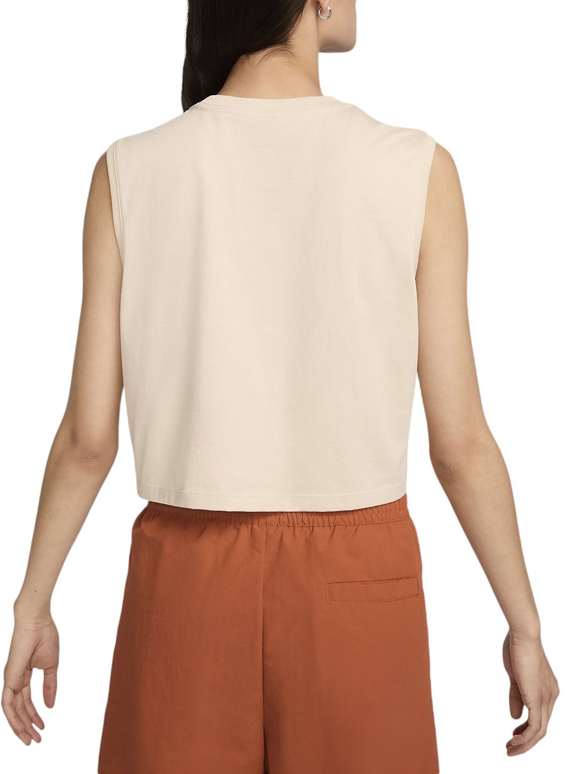 Sleeveless Cropped Top