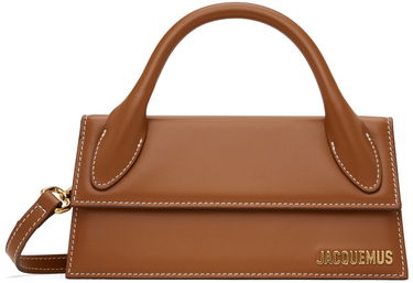 Taška cez rameno Jacquemus Le Papier 'Le Chiquito Long' Clutch Hnedá | 22H213BA004-3072, 0