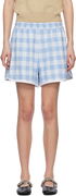 Anna Sui Gingham Terry Shorts