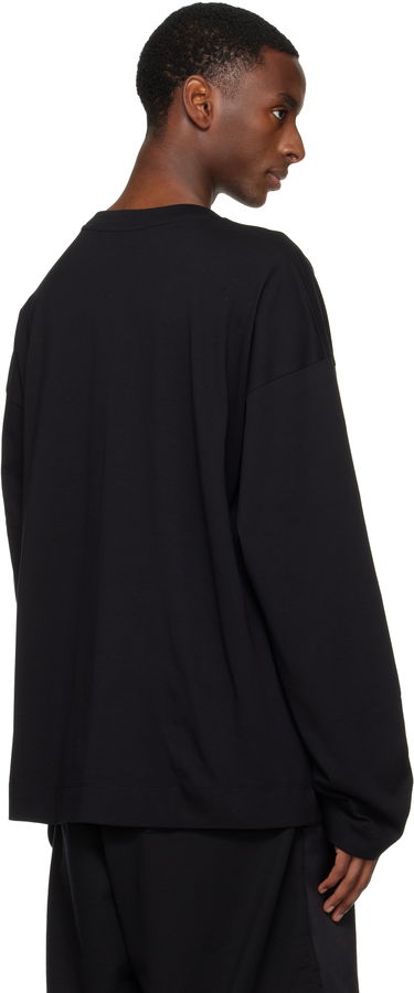 Tričko Dries Van Noten Floral Collage Print Long-sleeve T-shirt Čierna | 252-021120-2603, 2