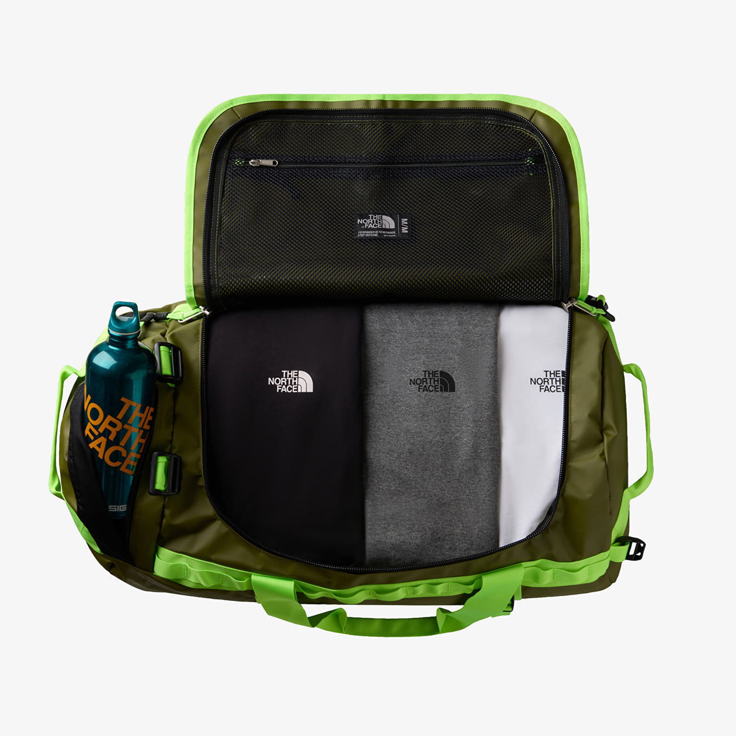 Cestovná taška The North Face Base Camp Duffel - M Zelené | NF0A52SA32C1, 1