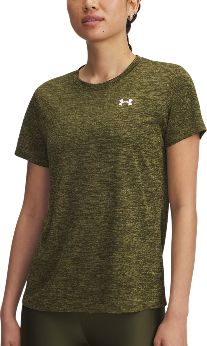 Tričko Under Armour Under Armour Tech SSC-Twist T-Shirt Zelené | 1384230-308