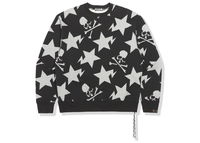 BAPE x Mastermind 11th Anniversary Sta Pattern Relaxed Crewneck Black