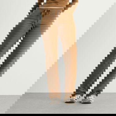 Tepláky SKIMS Cotton Jersey Straight Leg Pant Hnedá | AP-PNT-1384-CHA, 2