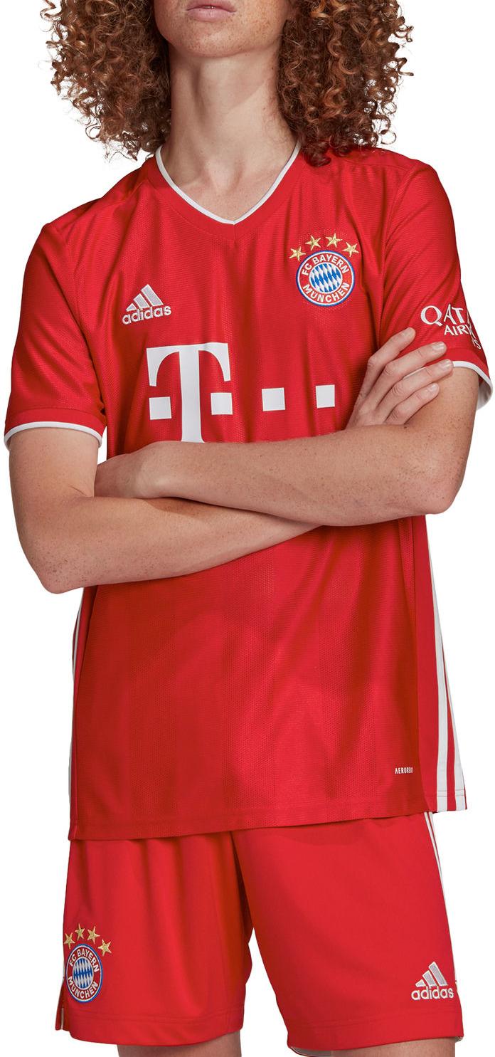 Dres adidas Originals Bayern Munich Home 20/21 Jersey Červená | fr8358, 0
