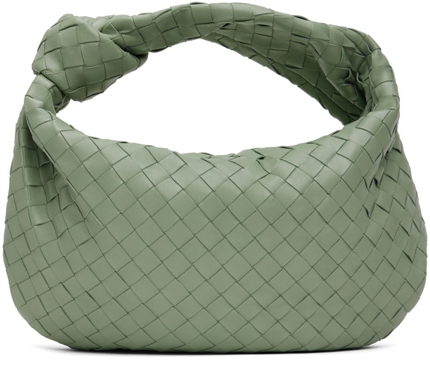 Taška cez rameno Bottega Veneta Teen Jodie Bag Zelené | 690225 VCPP0, 0