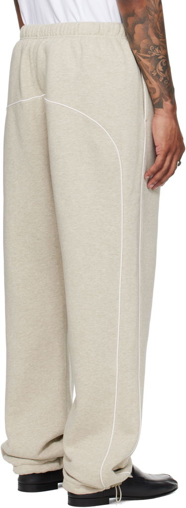 Tepláky Fear of God Fear of God ESSENTIALS Relaxed Fleece Piping Sweatpants Béžová | 130SP258062F, 2