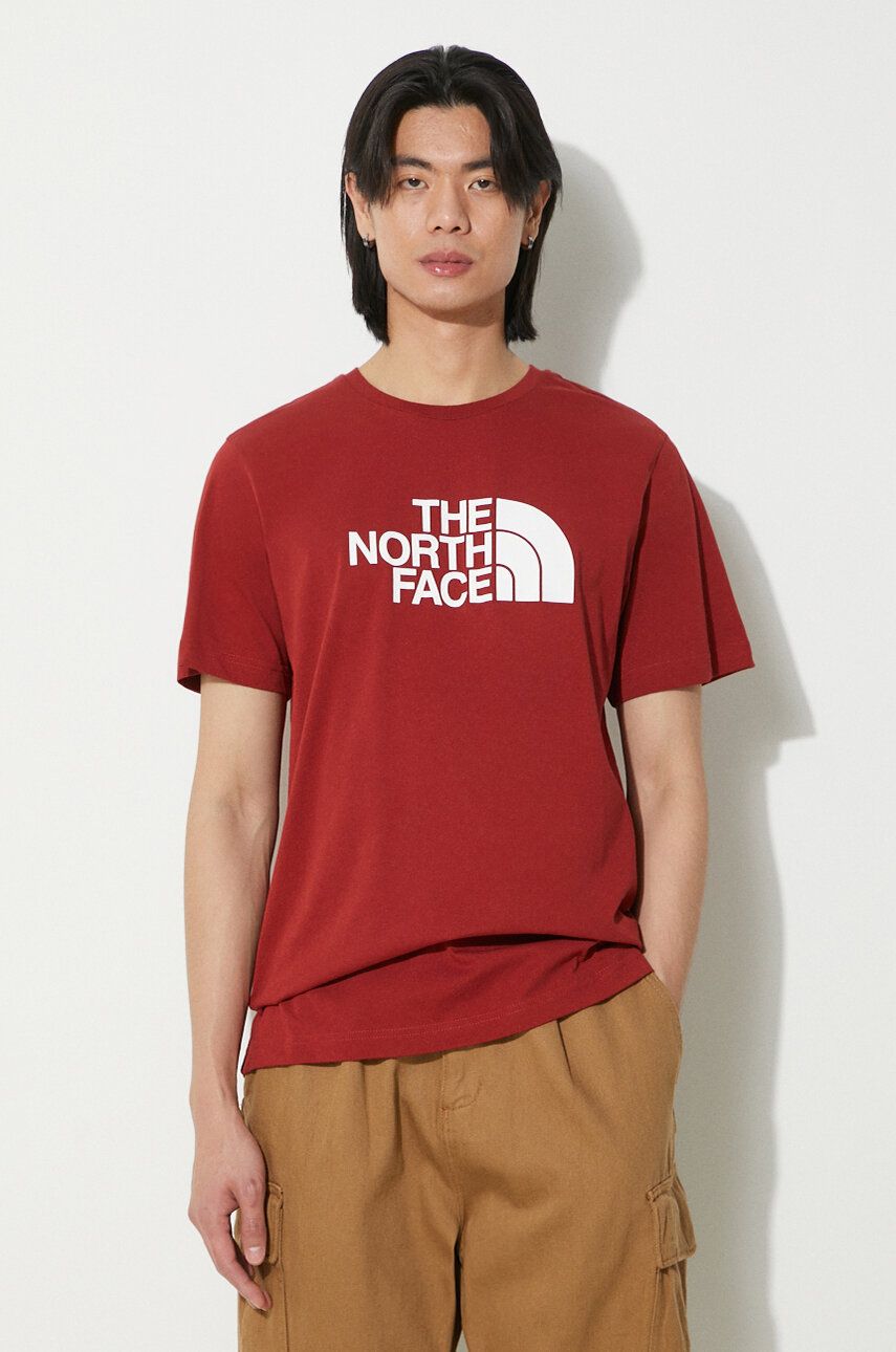 Tričko The North Face T-Shirt Easy Tee Print Červená | NF0A87N5POJ1, 0