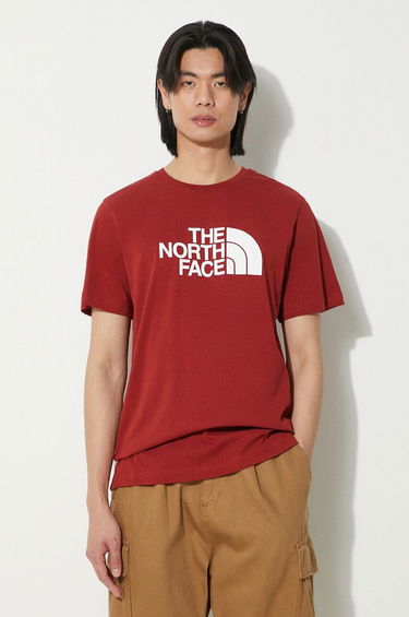 Tričko The North Face T-Shirt Easy Tee Print Červená | NF0A87N5POJ1, 0