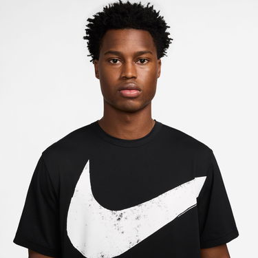 Tričko Nike Hyverse Swoosh Dri-FIT Short-Sleeve Fitness Top Čierna | FZ1064-010, 2