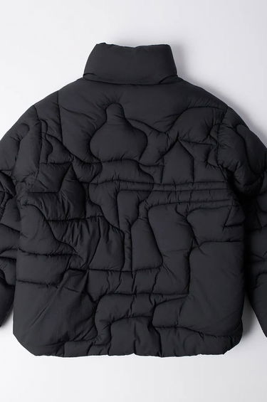 Prešívaná bunda By Parra Puffer Jacket Black Čierna | 52335, 2