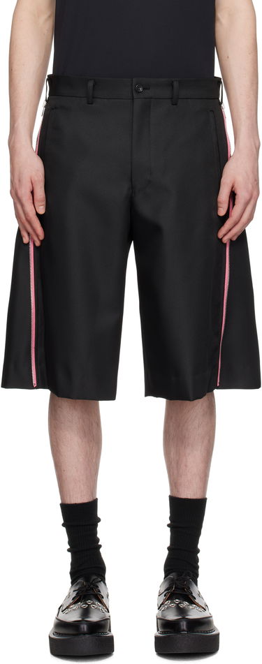Šortky Comme des Garçons Homme Plus Gabardine Zip Shorts Čierna | PO-P049-051, 0