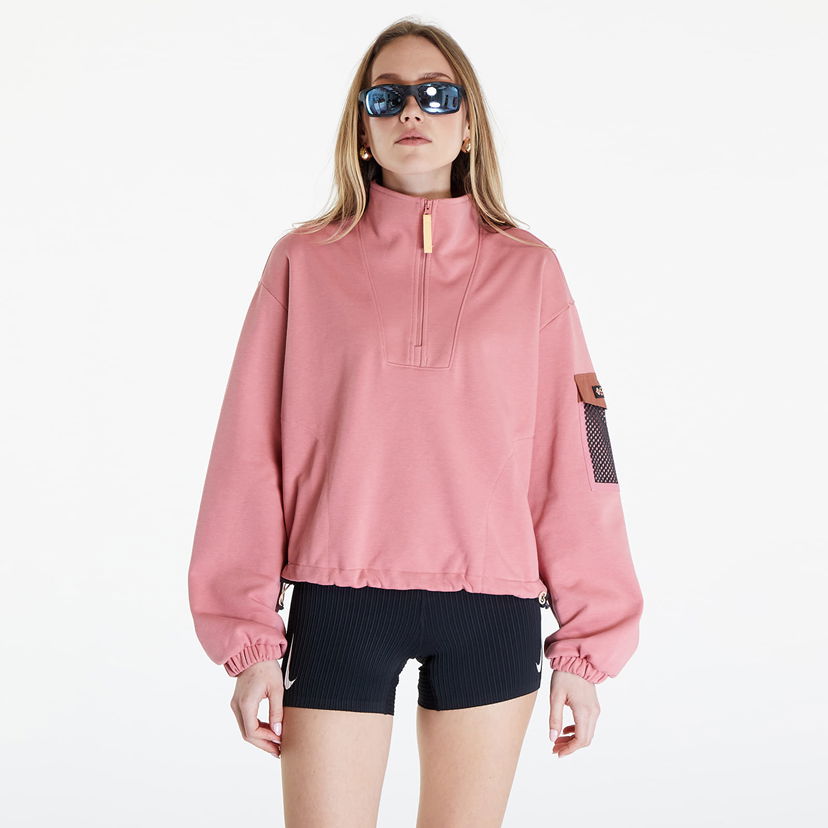 Mikina Columbia Painted Peak Cropped Sweatshirt Pink Agave/ Auburn Ružová | 2074511629