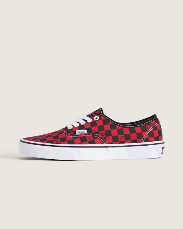 Tenisky a topánky Vans Valentino Garavani and Vans Authentic Checkerboard, Size: 43 Červená | VN000Z9A9Y1, 0