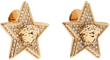 Náušnice Versace Star Earrings Béžová | 1009864_1A00621, 1