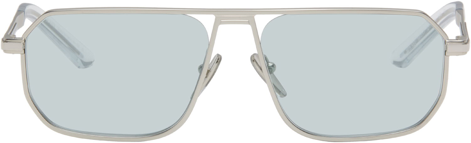 Slnečné okuliare Prada Iconic Metal Plaque Sunglasses Metalická | 0PR A53S 27540N59 8056262511657, 0