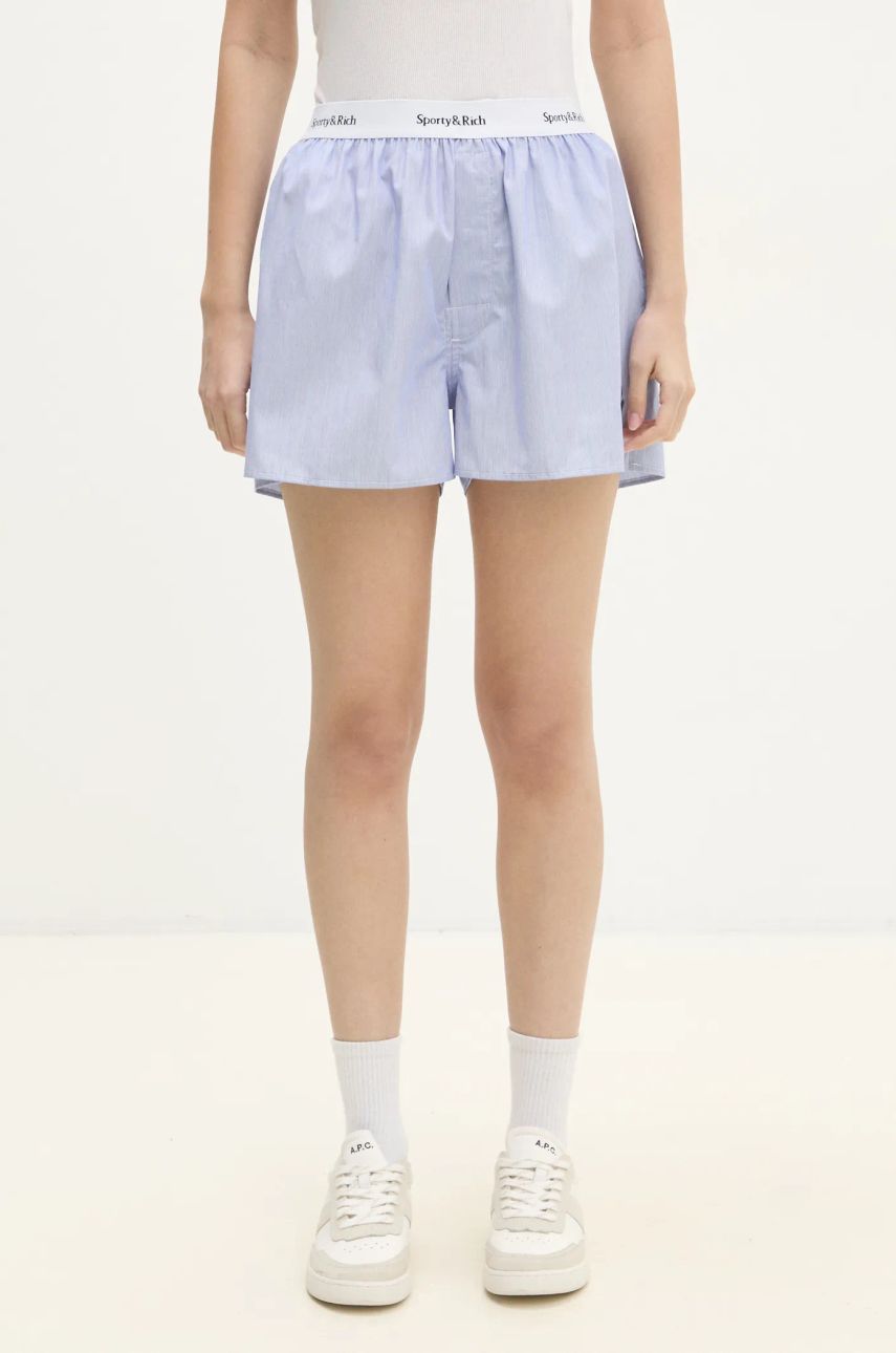 Boxerky Sporty & Rich Yankees Serif High Waist Shorts Modrá | SH004505635ST35, 0