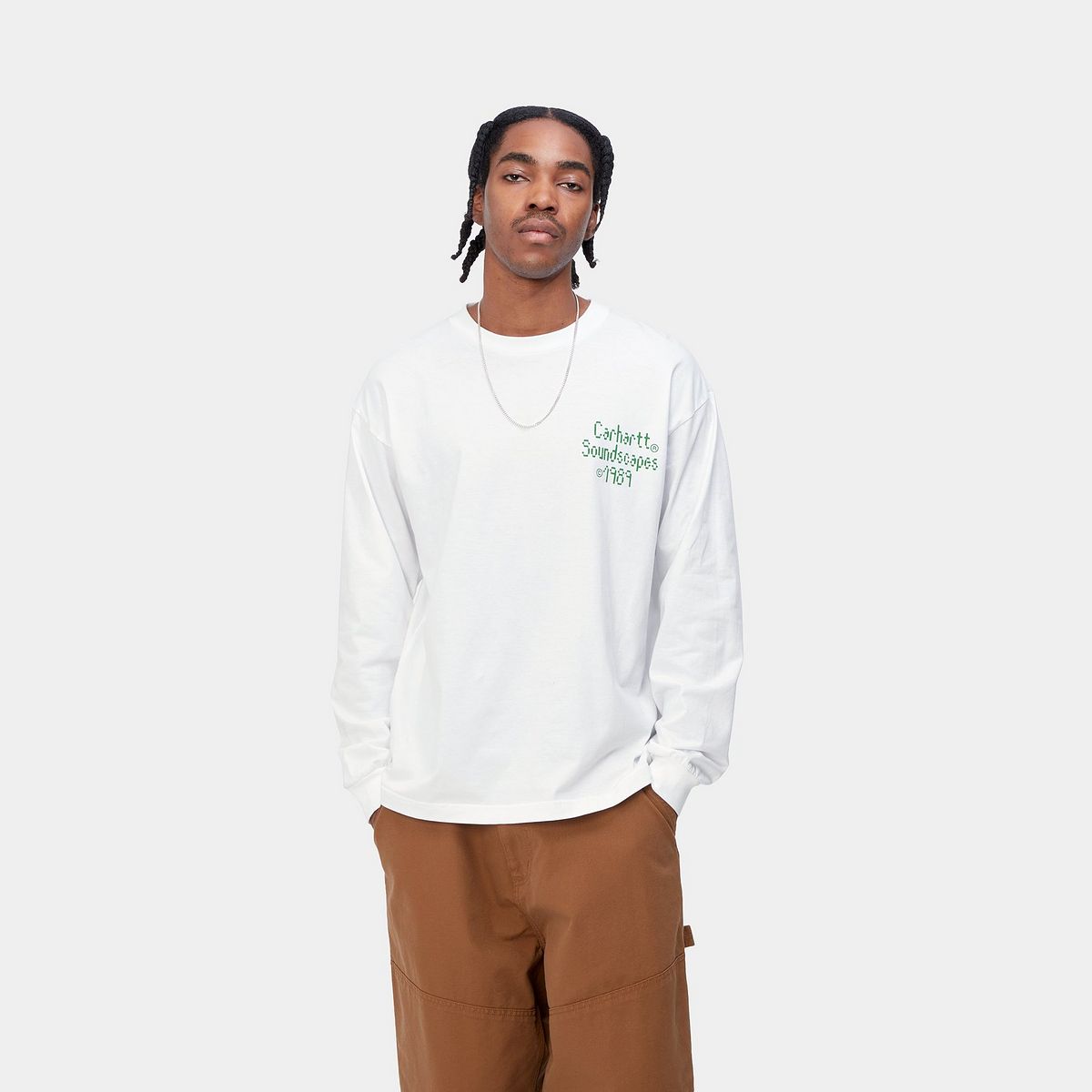 Tričko Carhartt WIP Soundface T-Shirt Biela | I033247_02_XX, 0