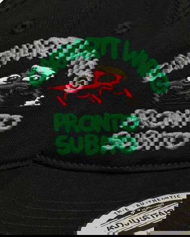 Šiltovka Carhartt WIP Pronto Subito Embroidered Cap Čierna | I035265 89XX, 6