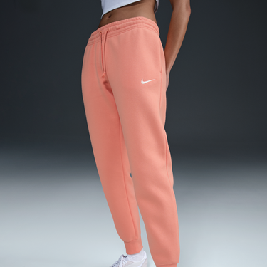 Tepláky Nike Sportswear Phoenix Fleece Mid-Rise Joggers Oranžová | FZ7626-844, 3