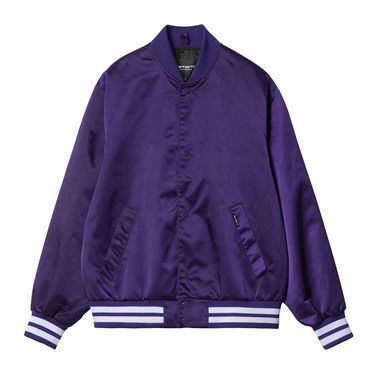 Bomber bunda Carhartt WIP Class of 89 Bomber Jacket Fialová | I032992_23O_XX, 2