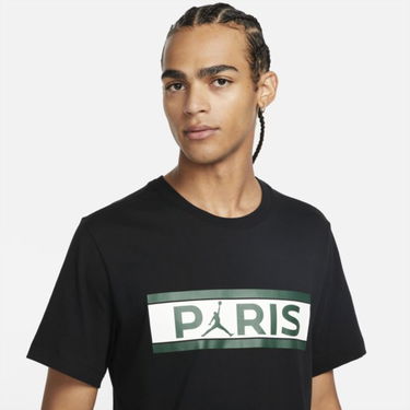 Tričko Jordan Paris Saint-Germain Wordmark Čierna | db6510-010, 3